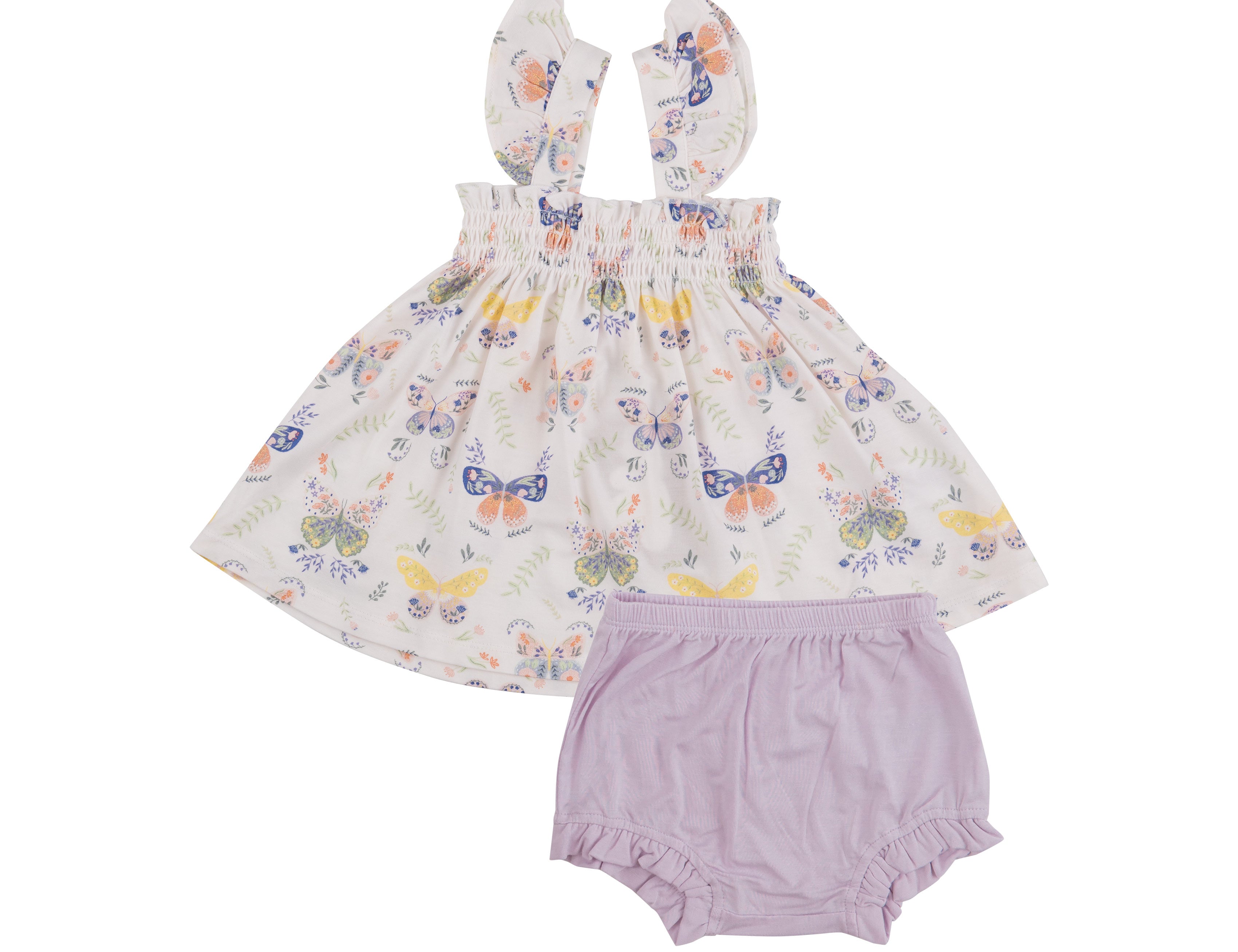 Smocked Top and Diaper Cover
