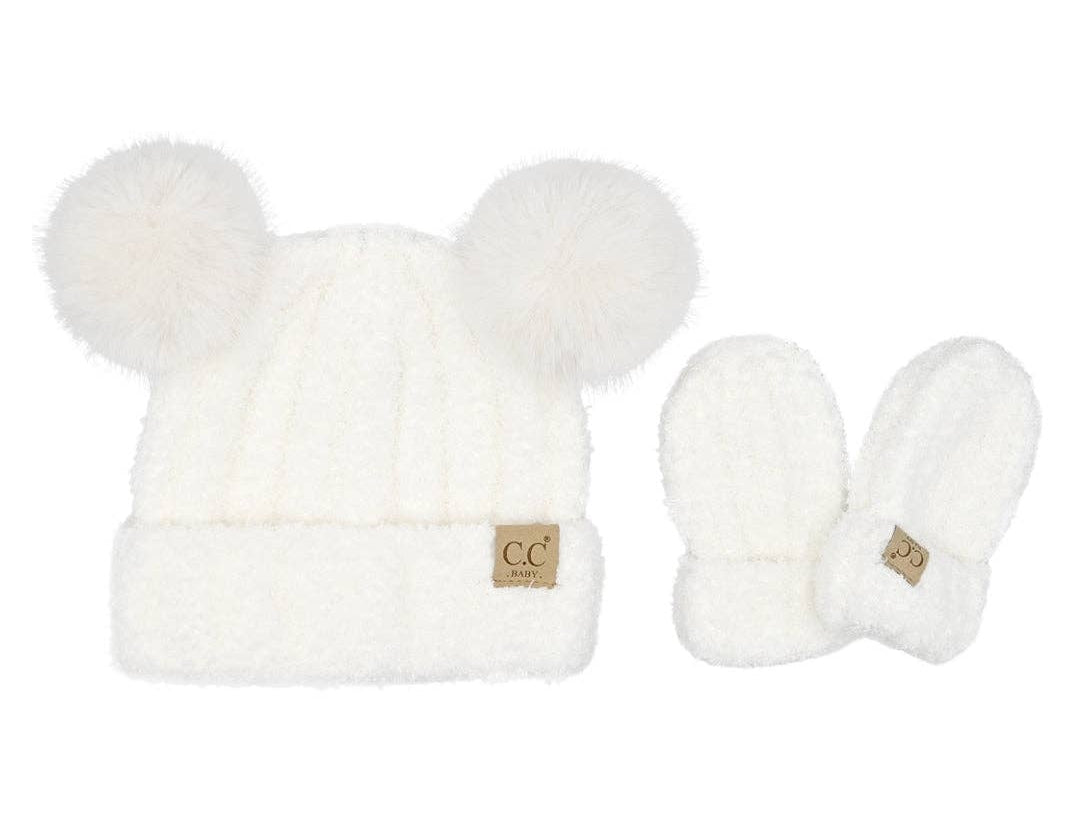 BABY C.C Hat/Mitten Set