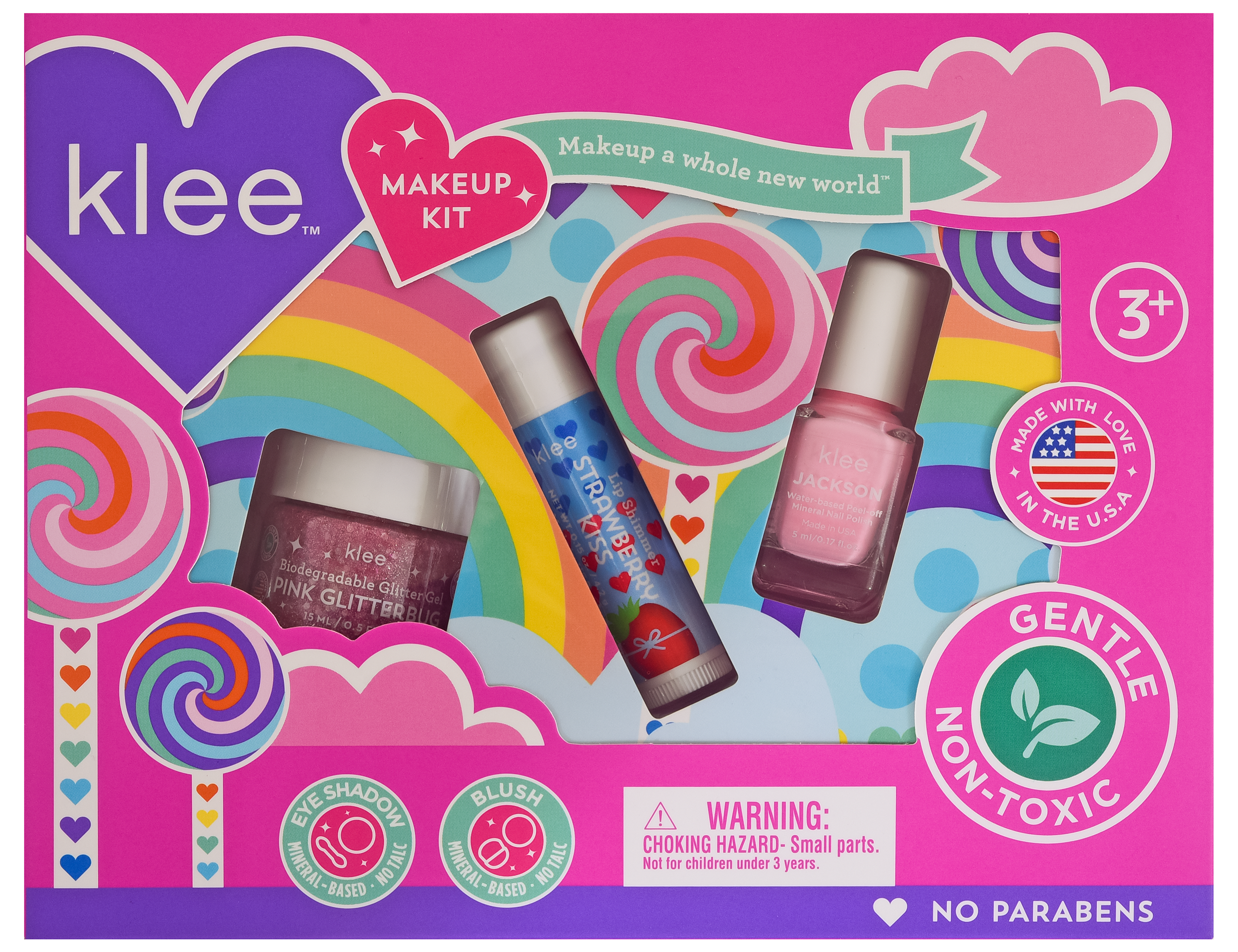 NEW!! Spinning Pink - Pinwheel Love Makeup Kit