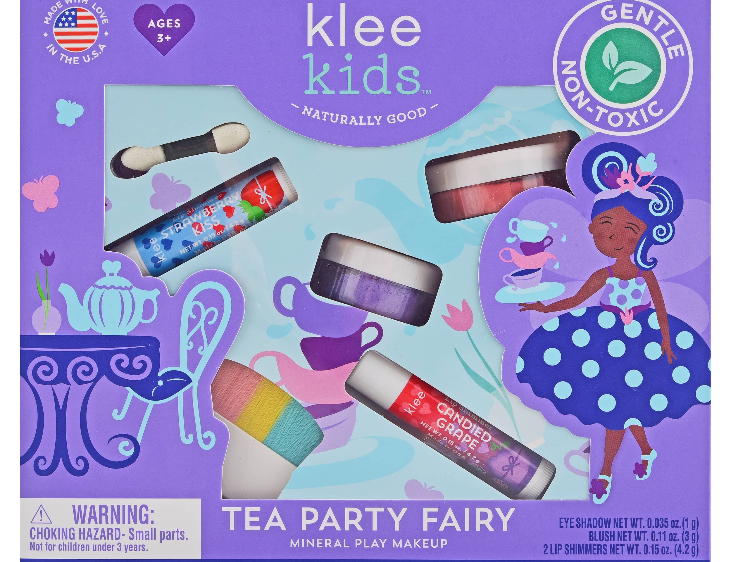 Pom Pom Fairy - Klee Kids Natural Mineral Play Makeup Kit