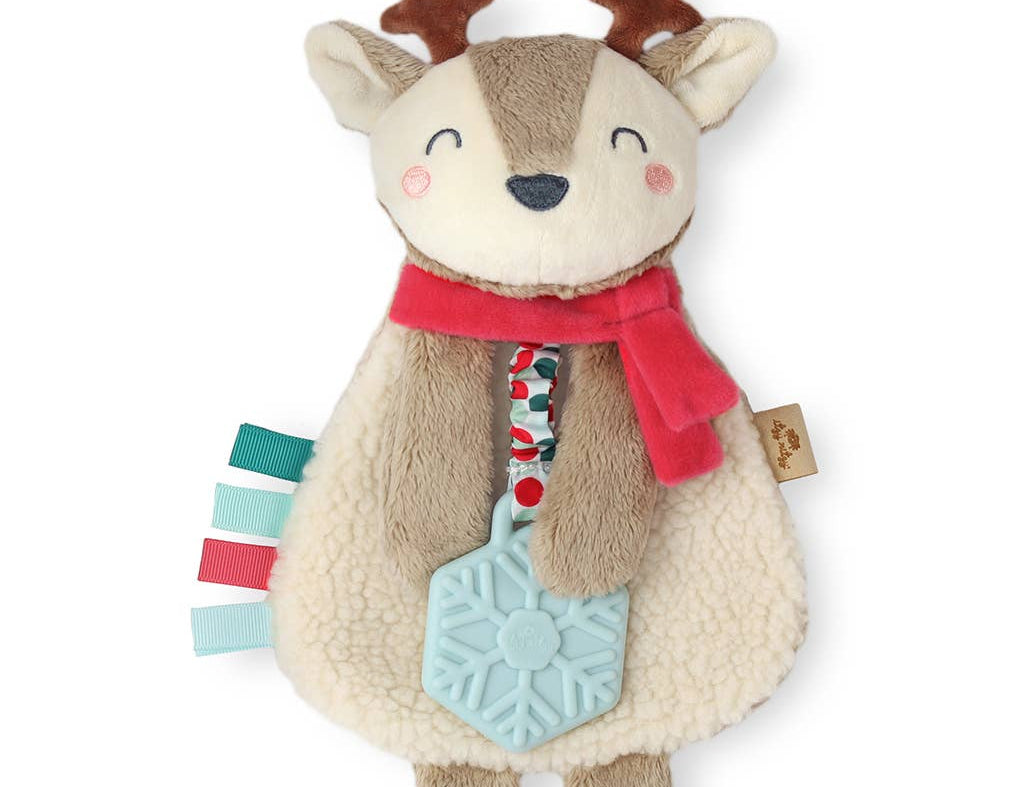 Holiday Itzy Lovey™ Plush + Teether Toy