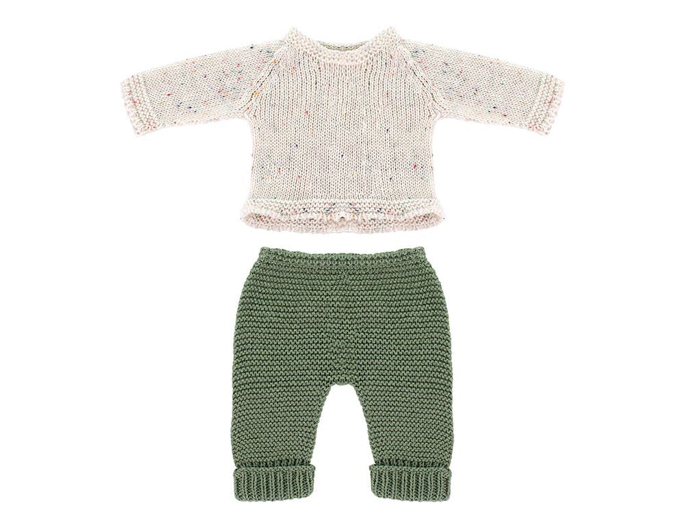 Knitted Doll Clothes for 12 5/8" Dolls - 4 Styles