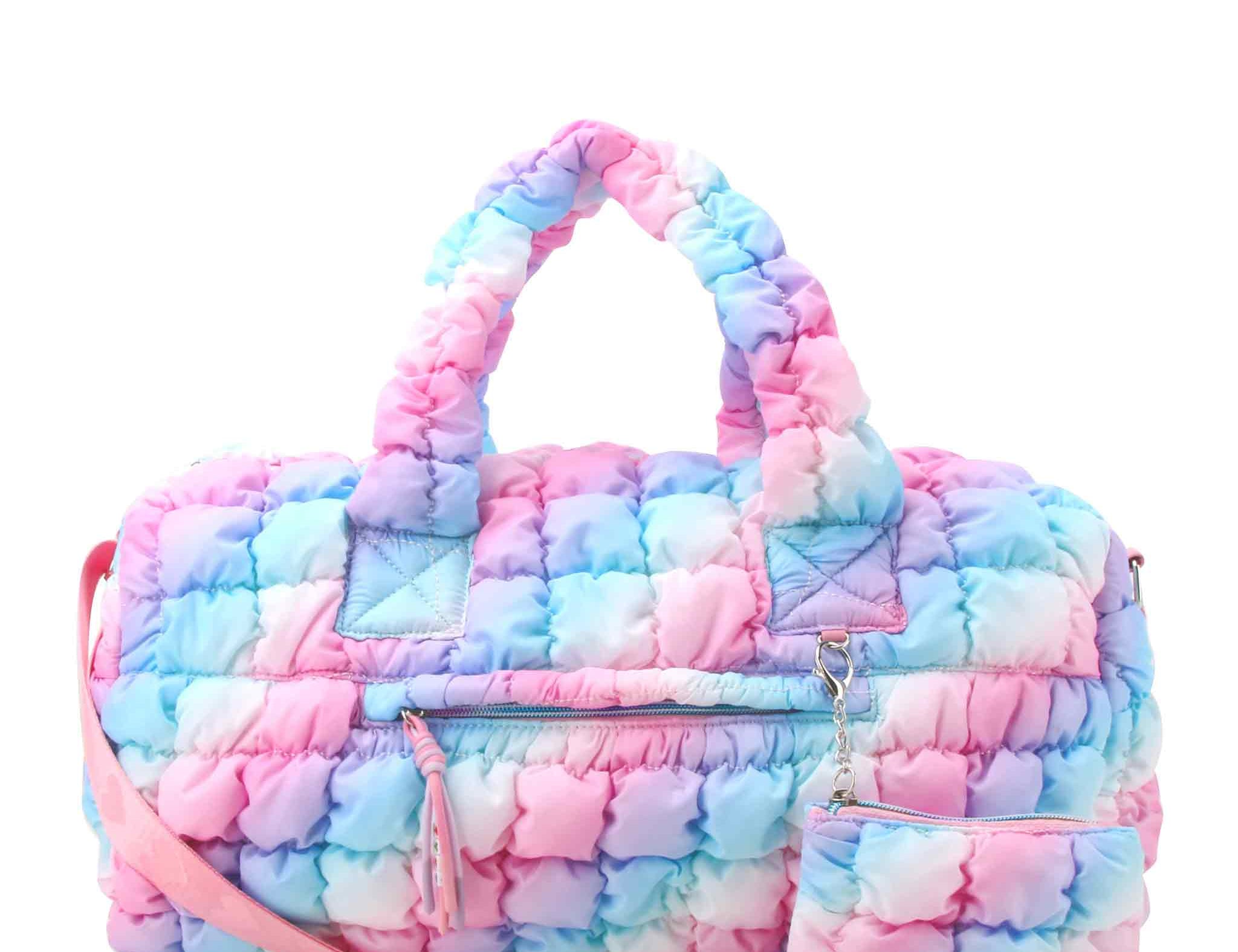 Quilted Scrunchies Large Duffle Bag