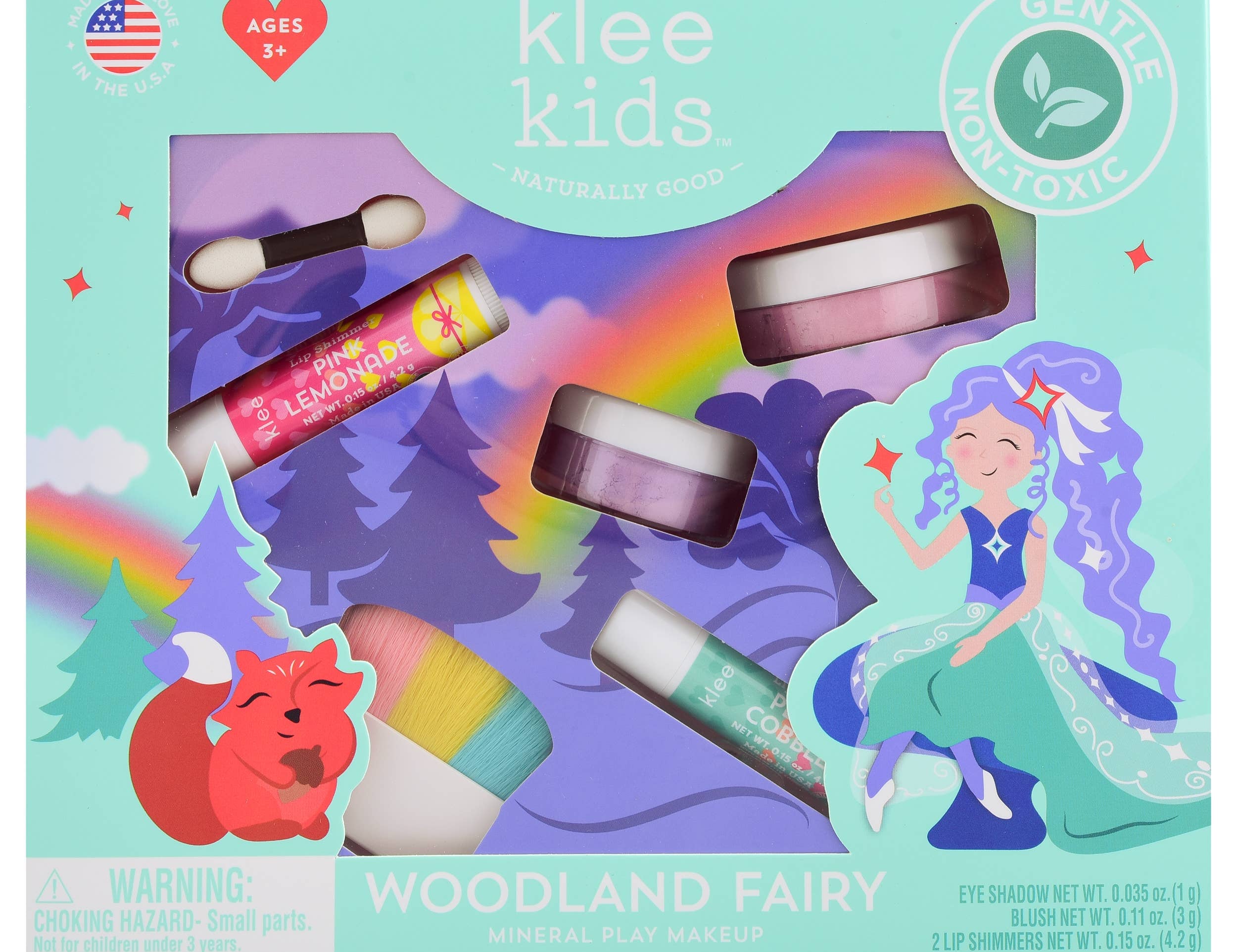Pom Pom Fairy - Klee Kids Natural Mineral Play Makeup Kit
