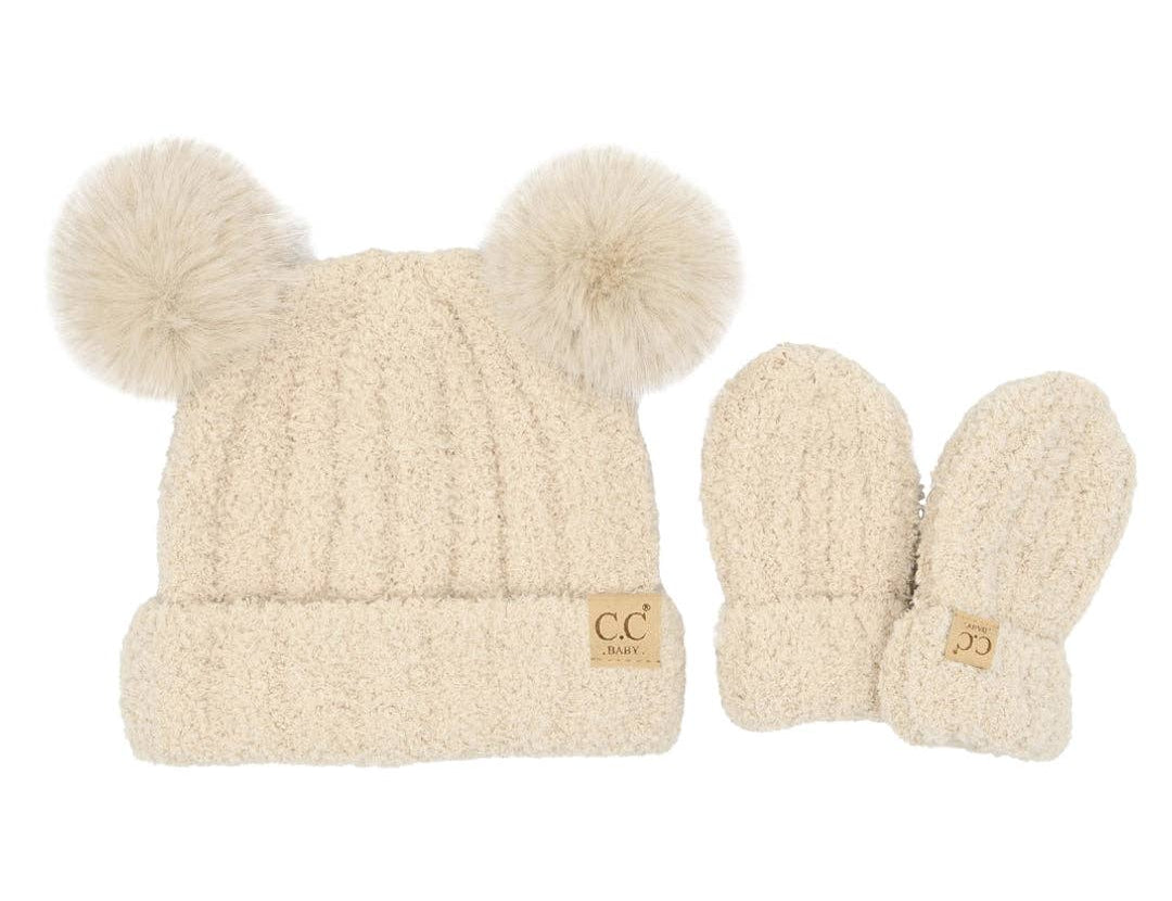 BABY C.C Hat/Mitten Set