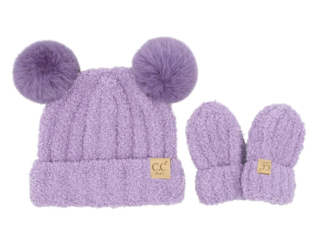 BABY C.C Hat/Mitten Set