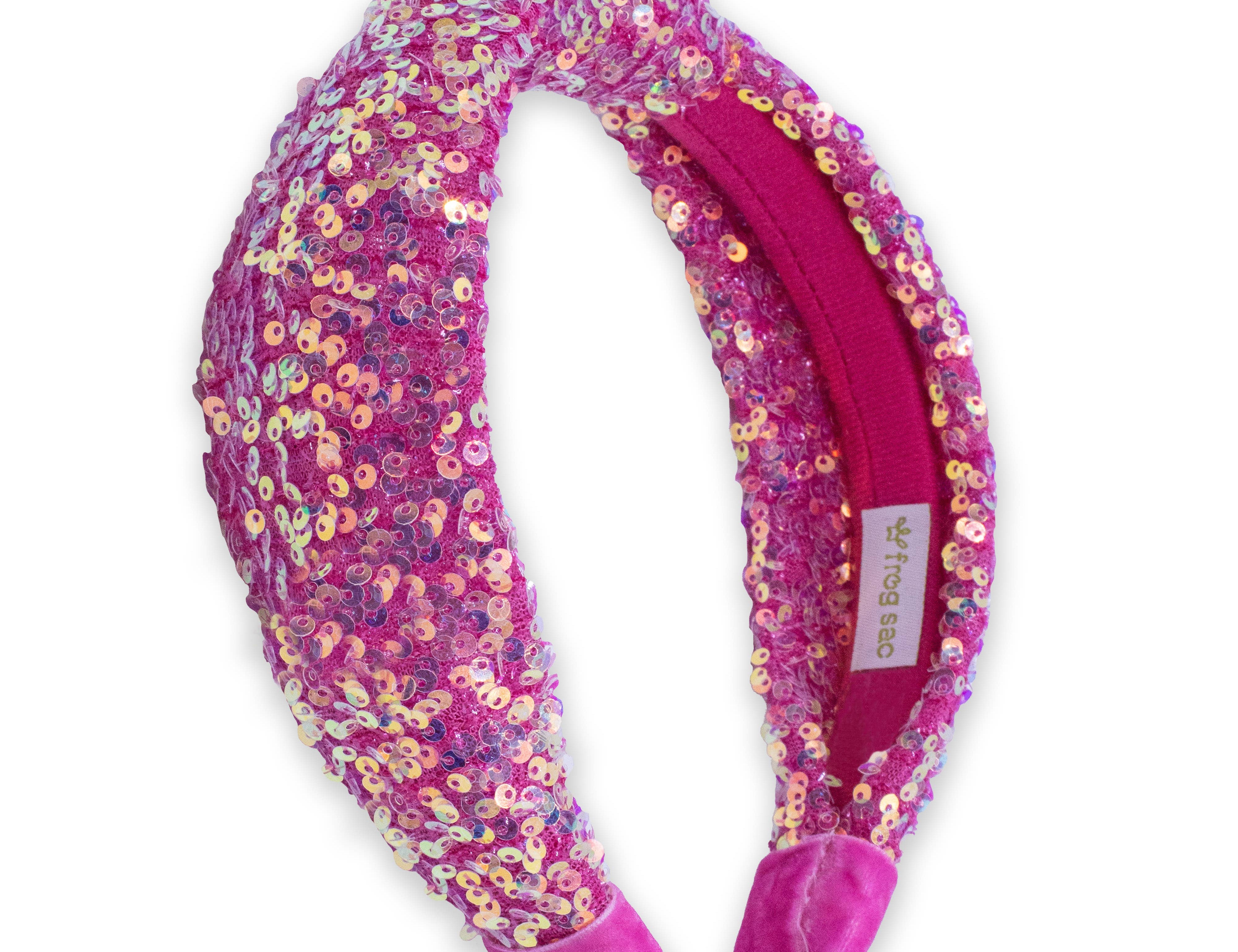 Kids Knot Headband - Rainbow Sequin Knotted Hair Accessories