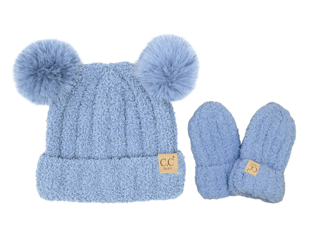 BABY C.C Hat/Mitten Set