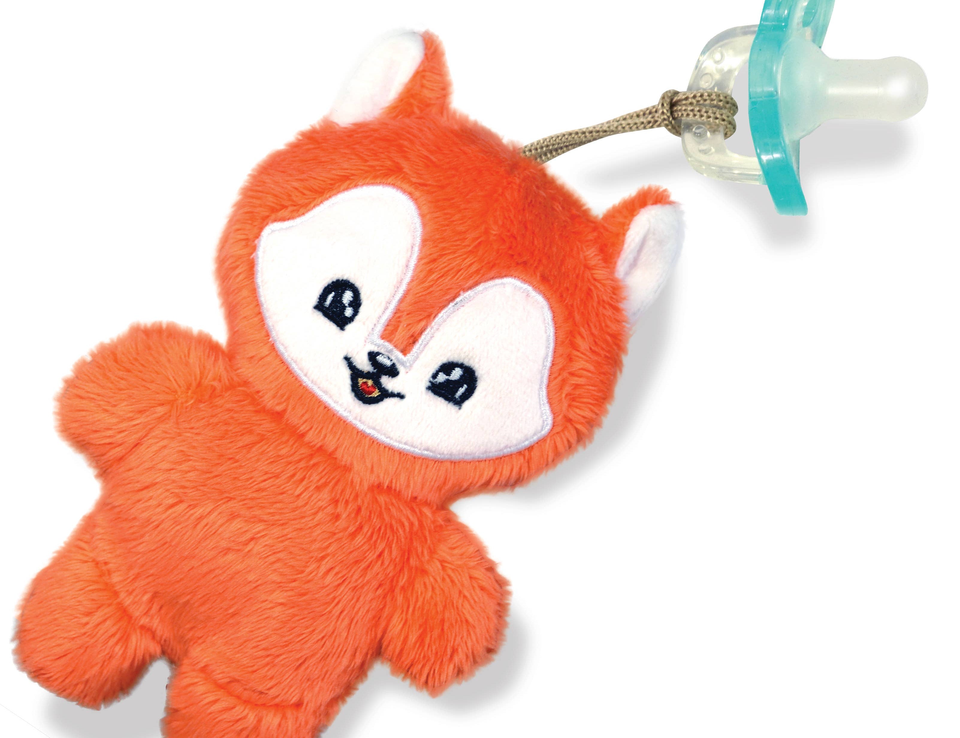 LuLu Plush Paci Holder w/ JollyPop Pacifier