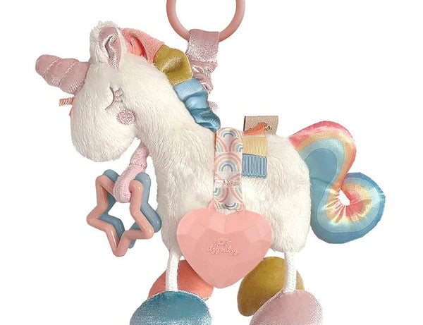 Link & Love Activity Plush Silicone Teether Toy