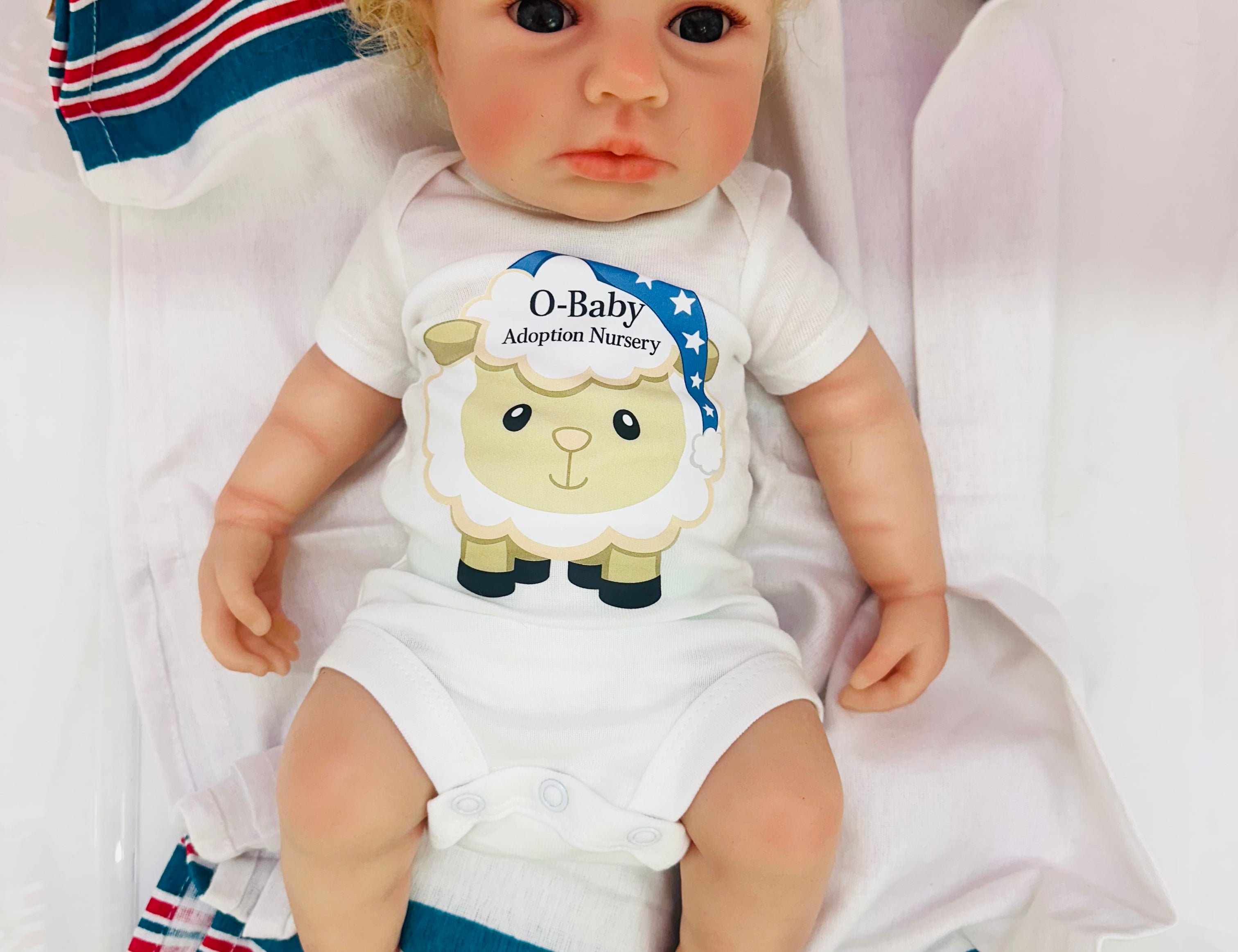 Silicone Baby's w/Hair