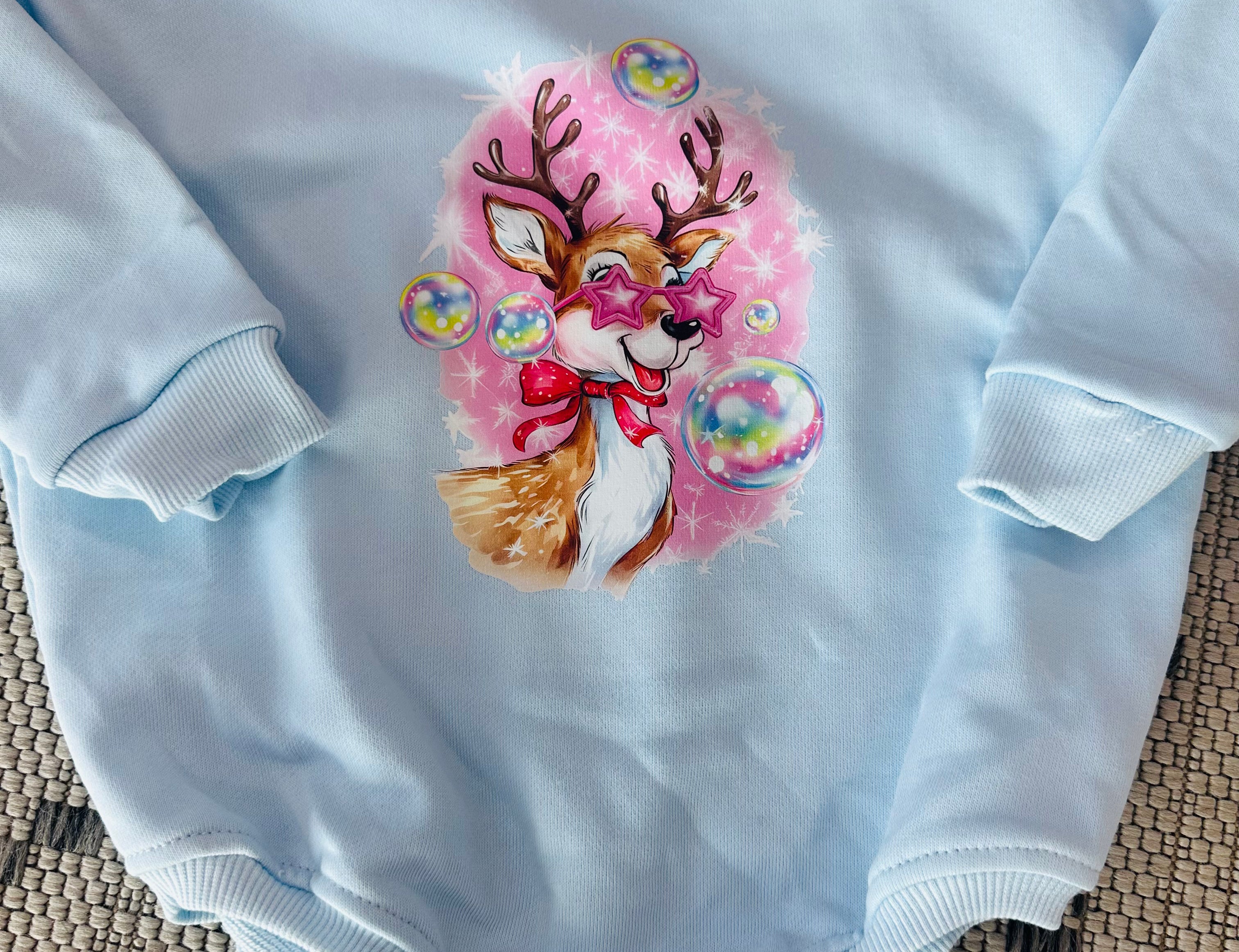 Reindear bubbles sweatshirt Bubble