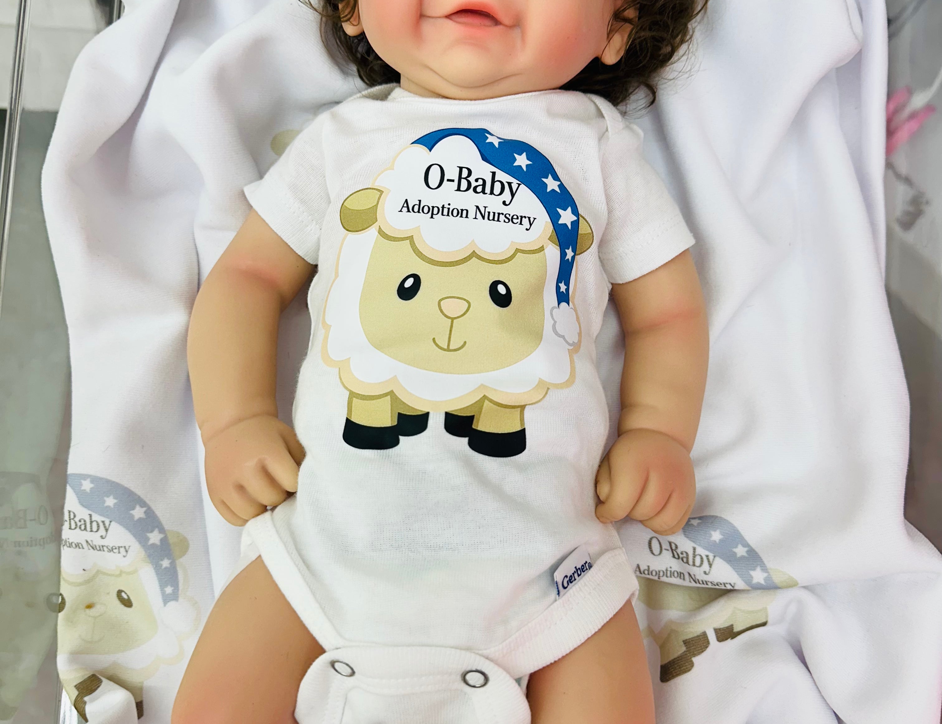 Adoption Silicone Baby's w/Hair