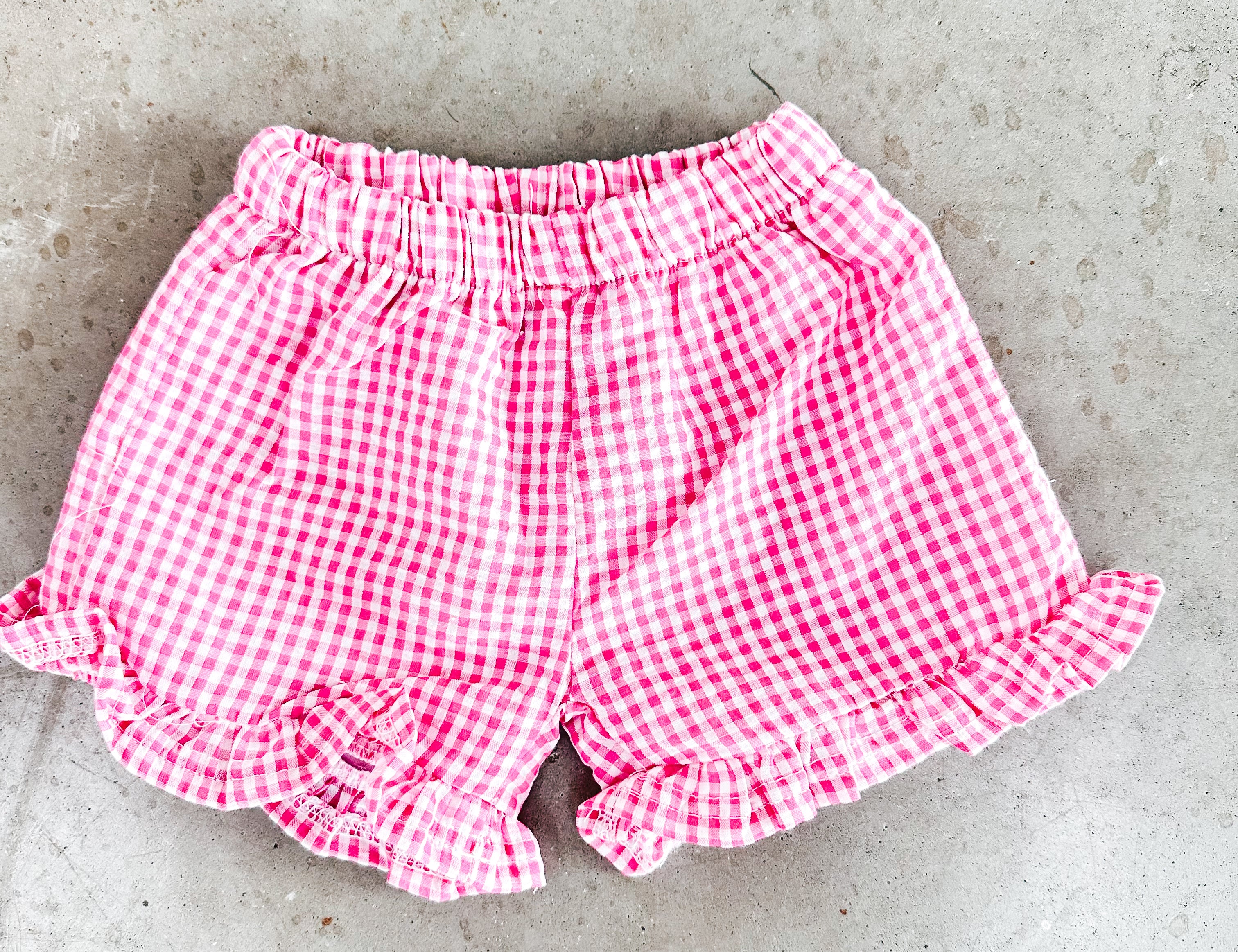 Gracie's Gingham Shorts