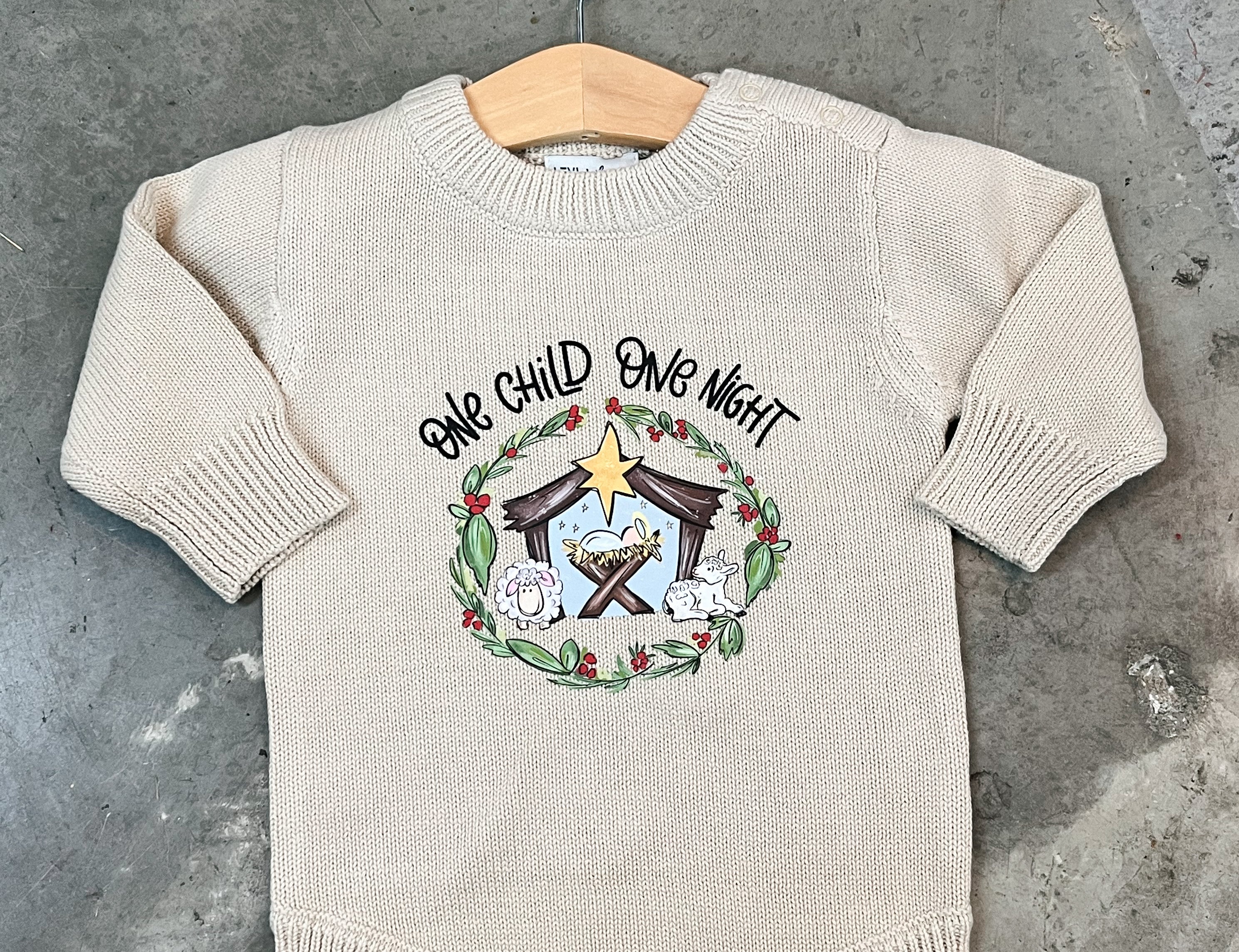 One Child One Night Knit Romper