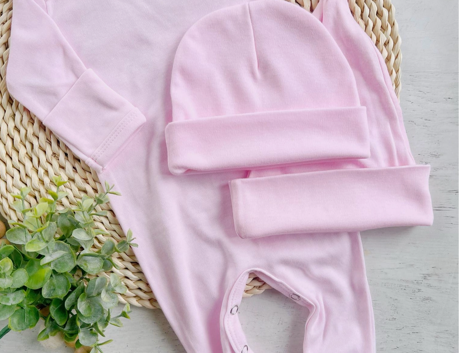 Blank NewBorn Take Home outfit