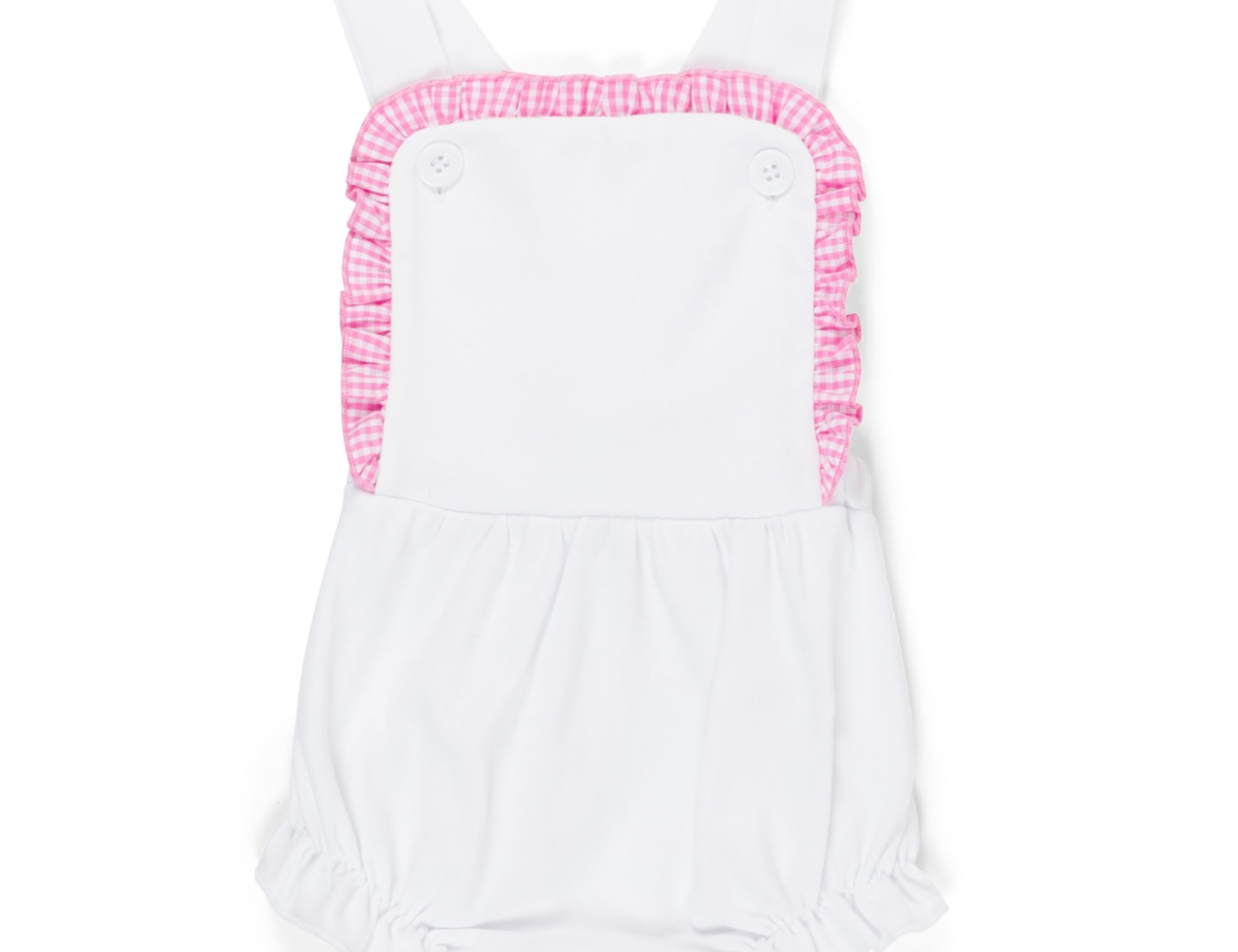 Blank Girl's Ruffled Vintage