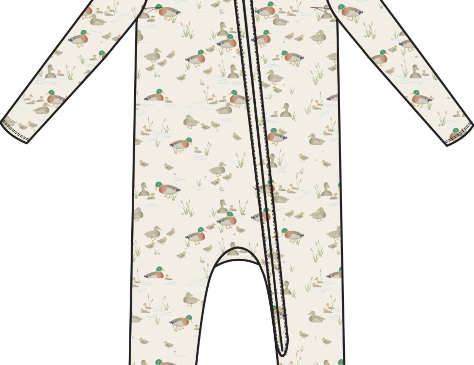 Angel Dear Boy 2 Way Zipper Footie-25