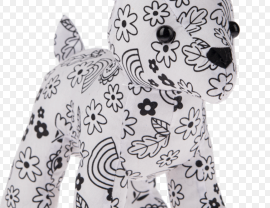 Mini Plush Coloring Kit