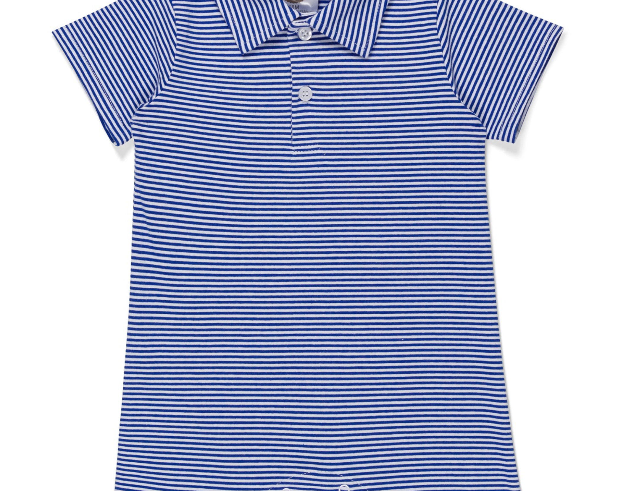 Short Sleeved Polo Romper
