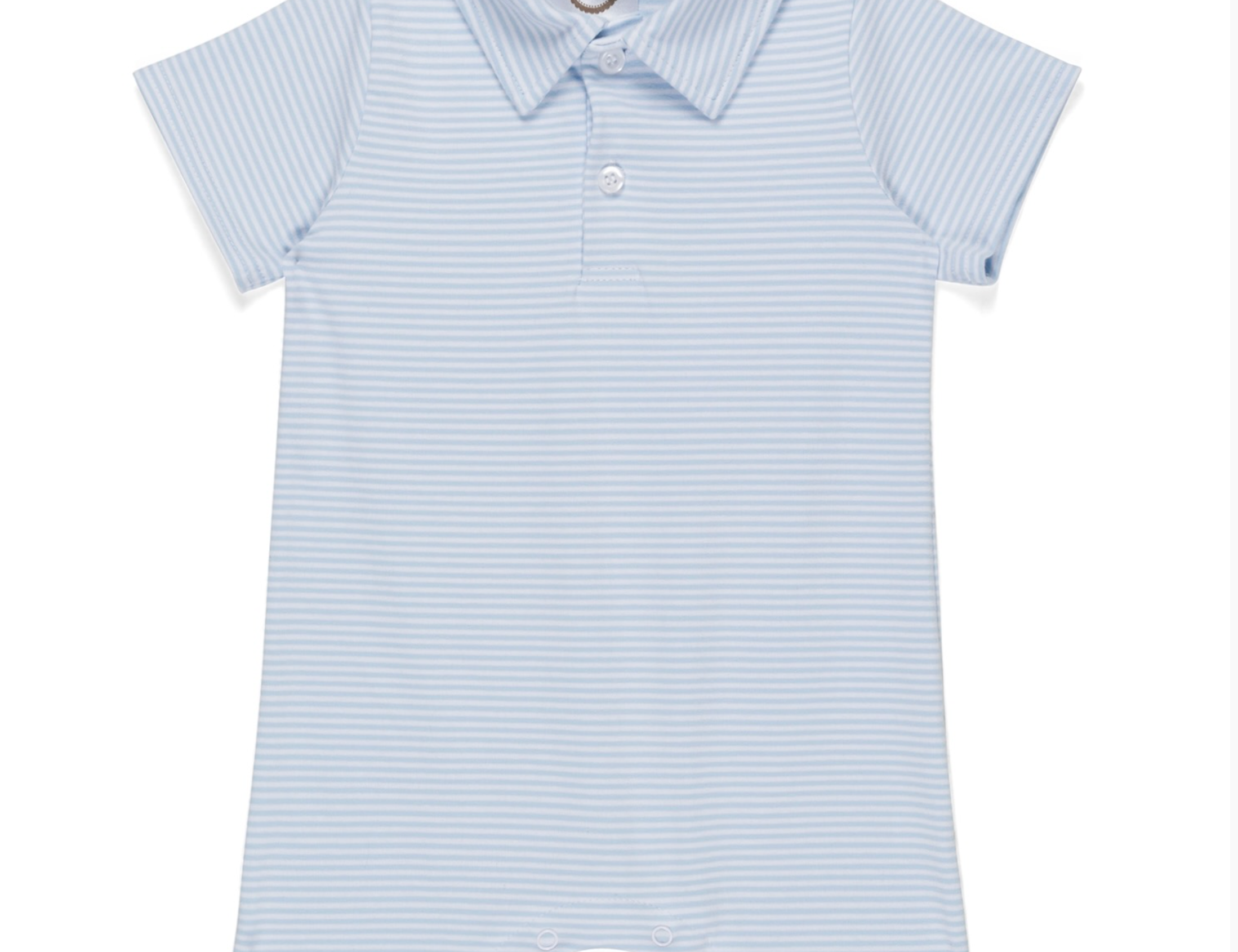 Short Sleeved Polo Romper