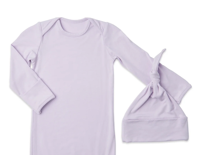 Mommy and Me Gown and Hat