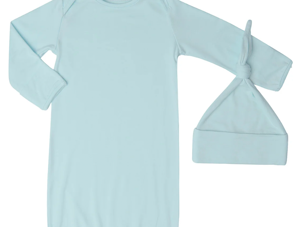 Mommy and Me Gown and Hat