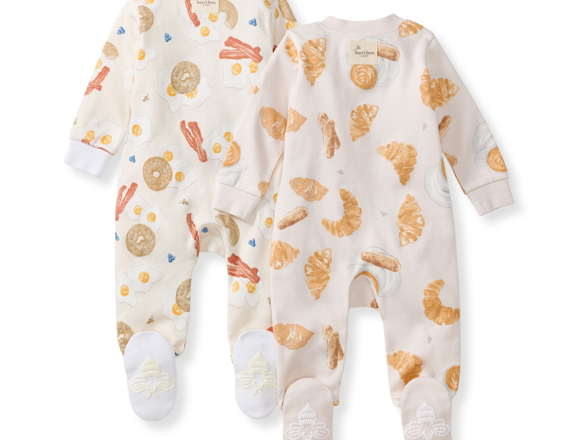 Eggs & Coffee Sleep Footie