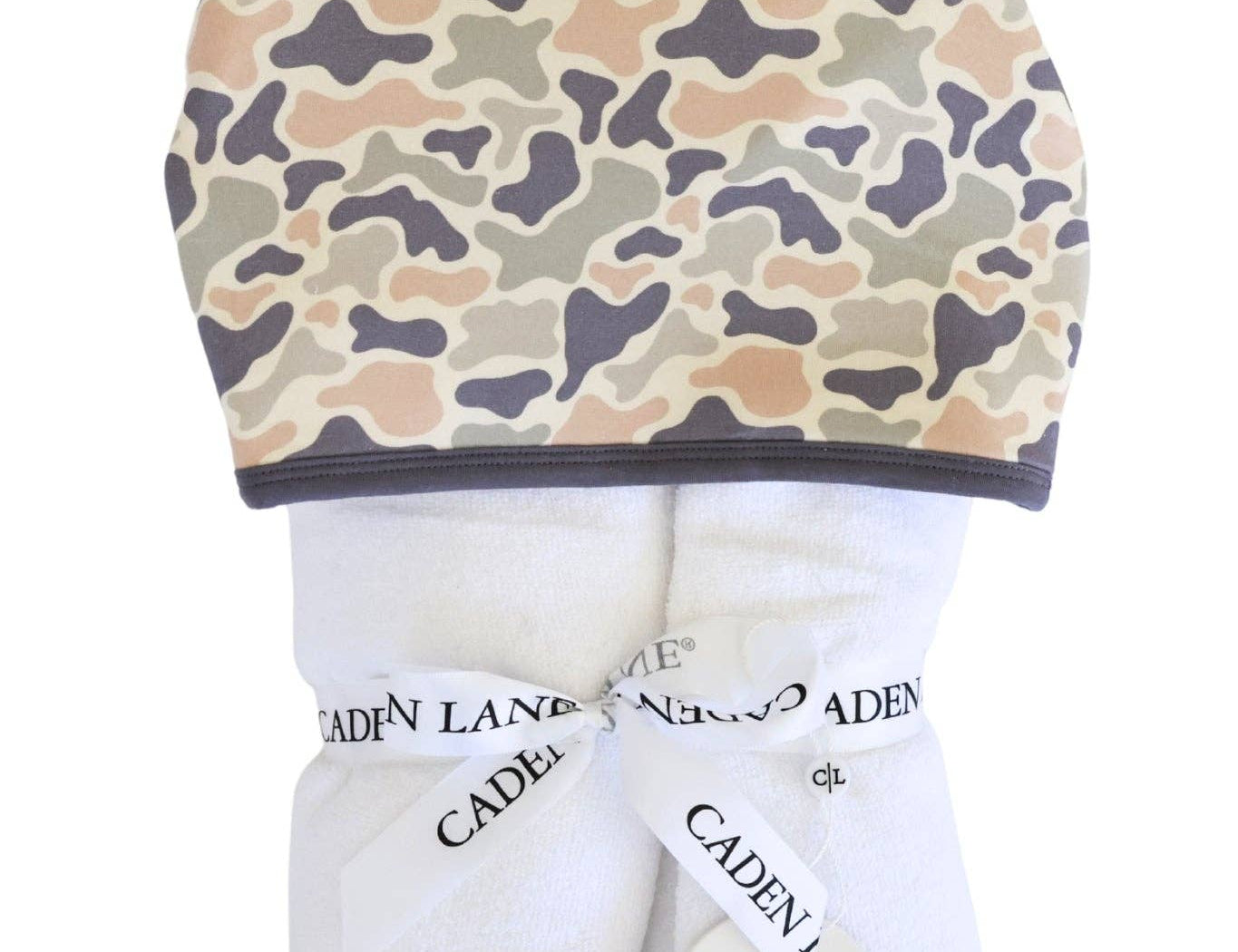 Bamboo Hooded Towel | Camo Cutie