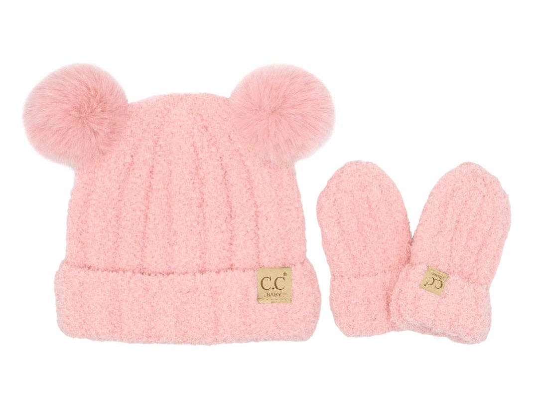 BABY C.C Hat/Mitten Set