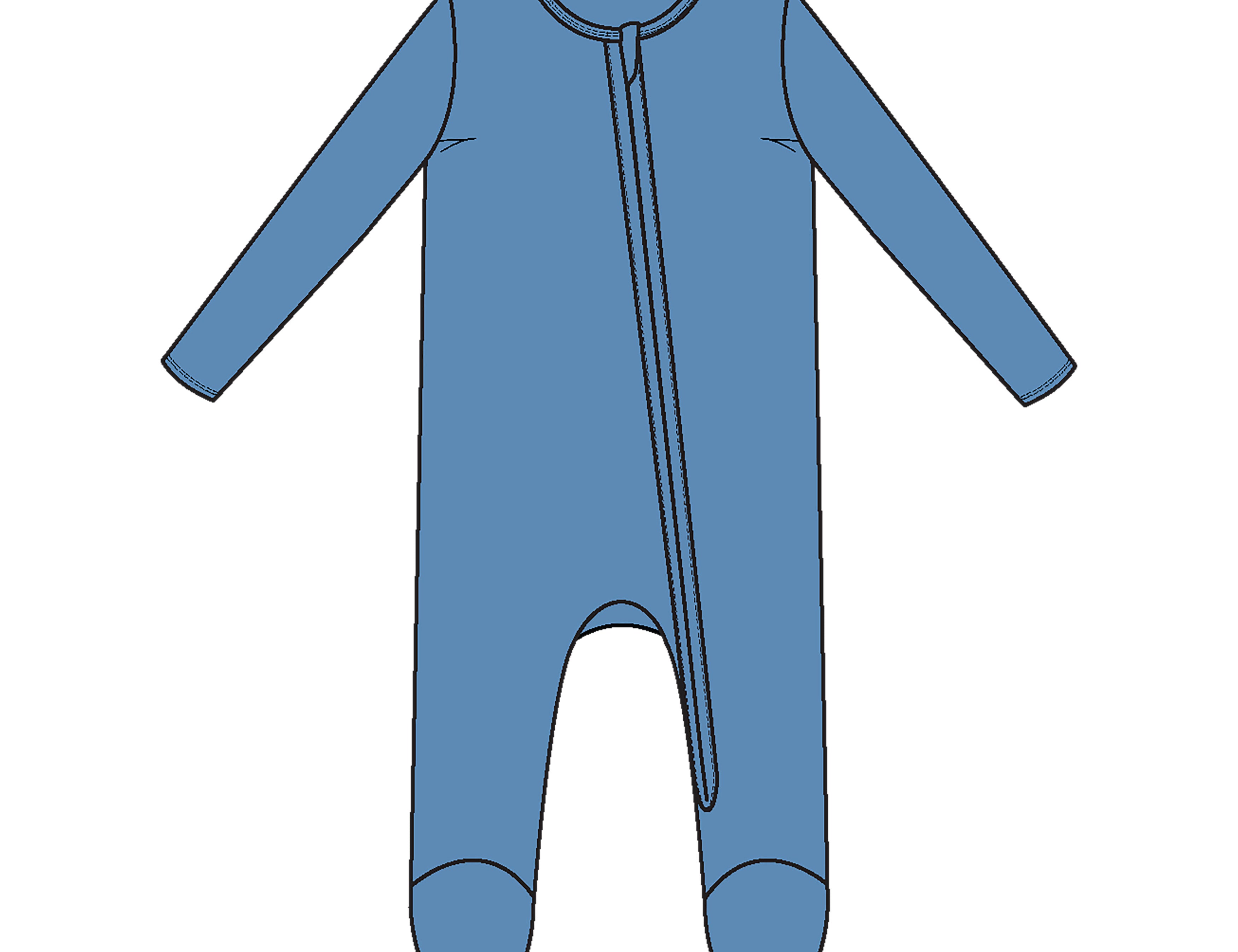 Boy Zipper Footies-24