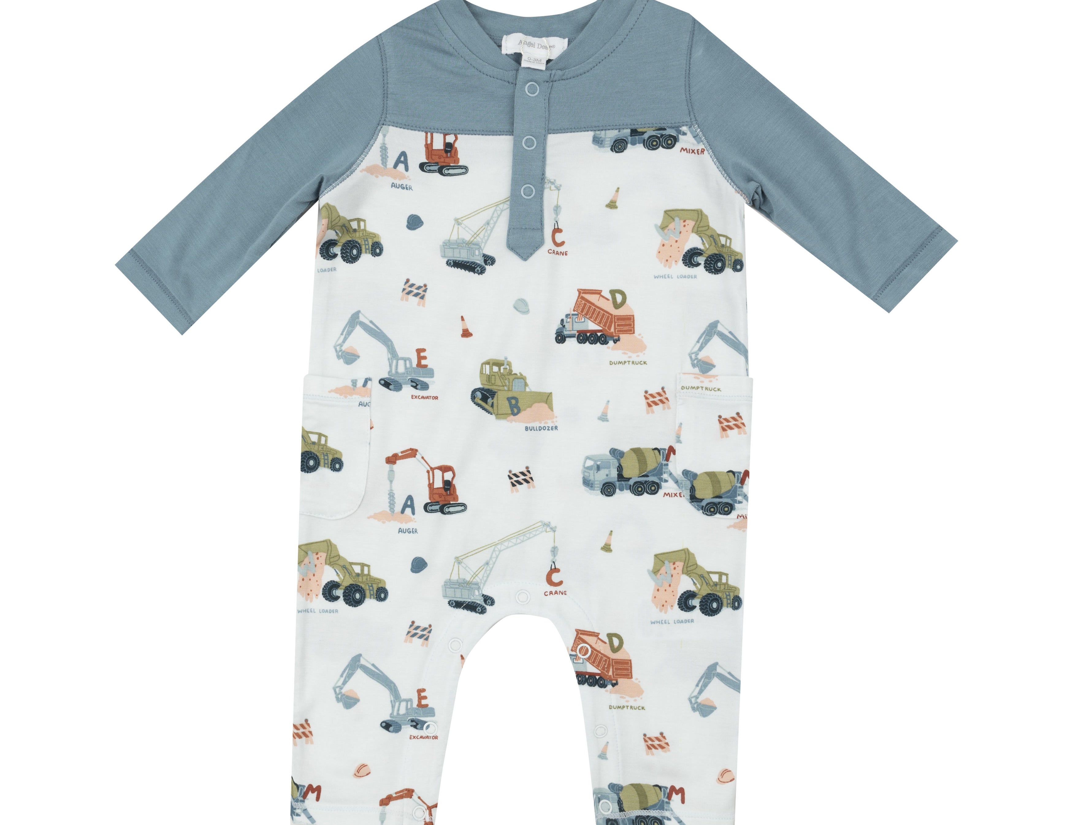 Boy Angel Dear Romper-24