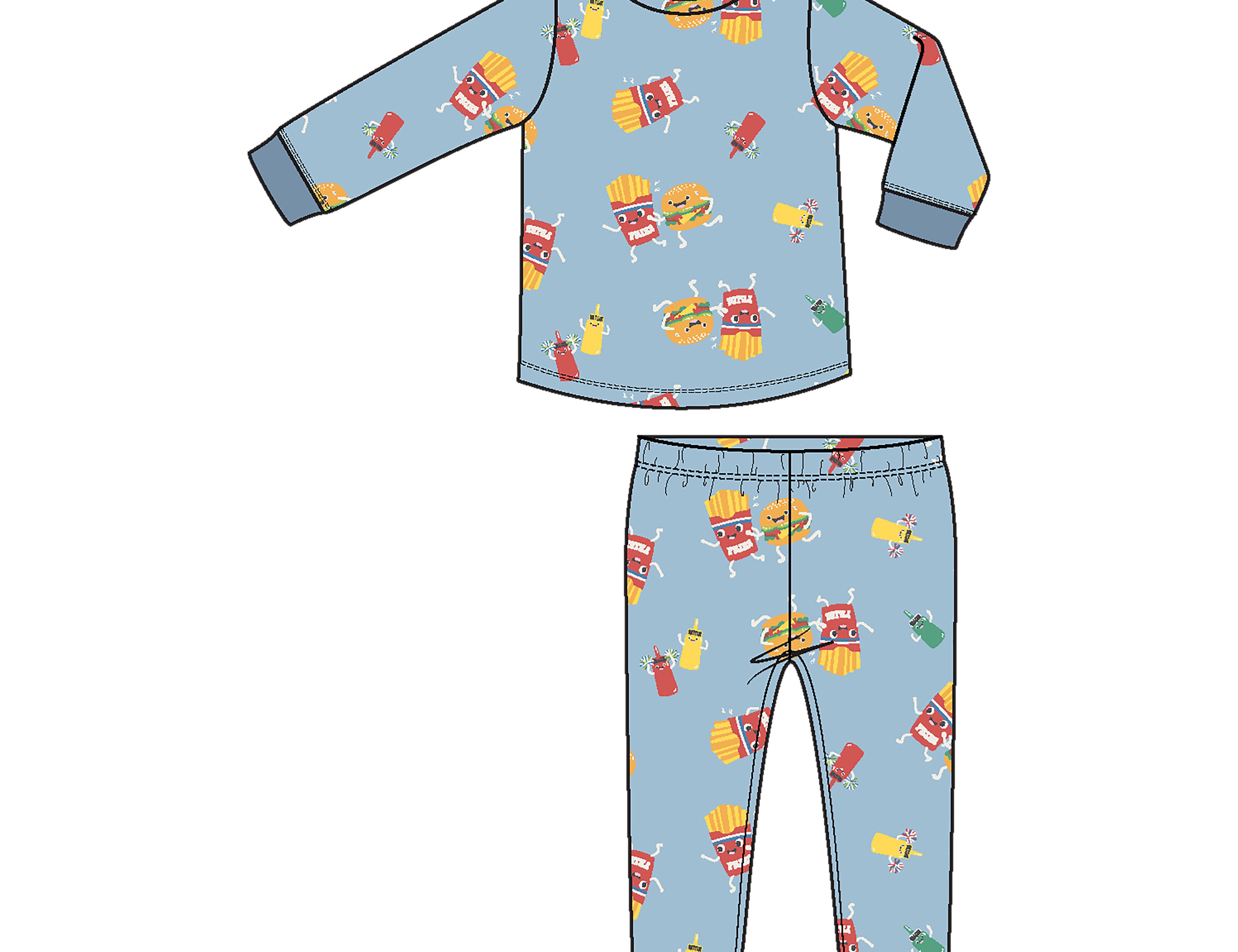 Boy Loungwear L/S Sets-24