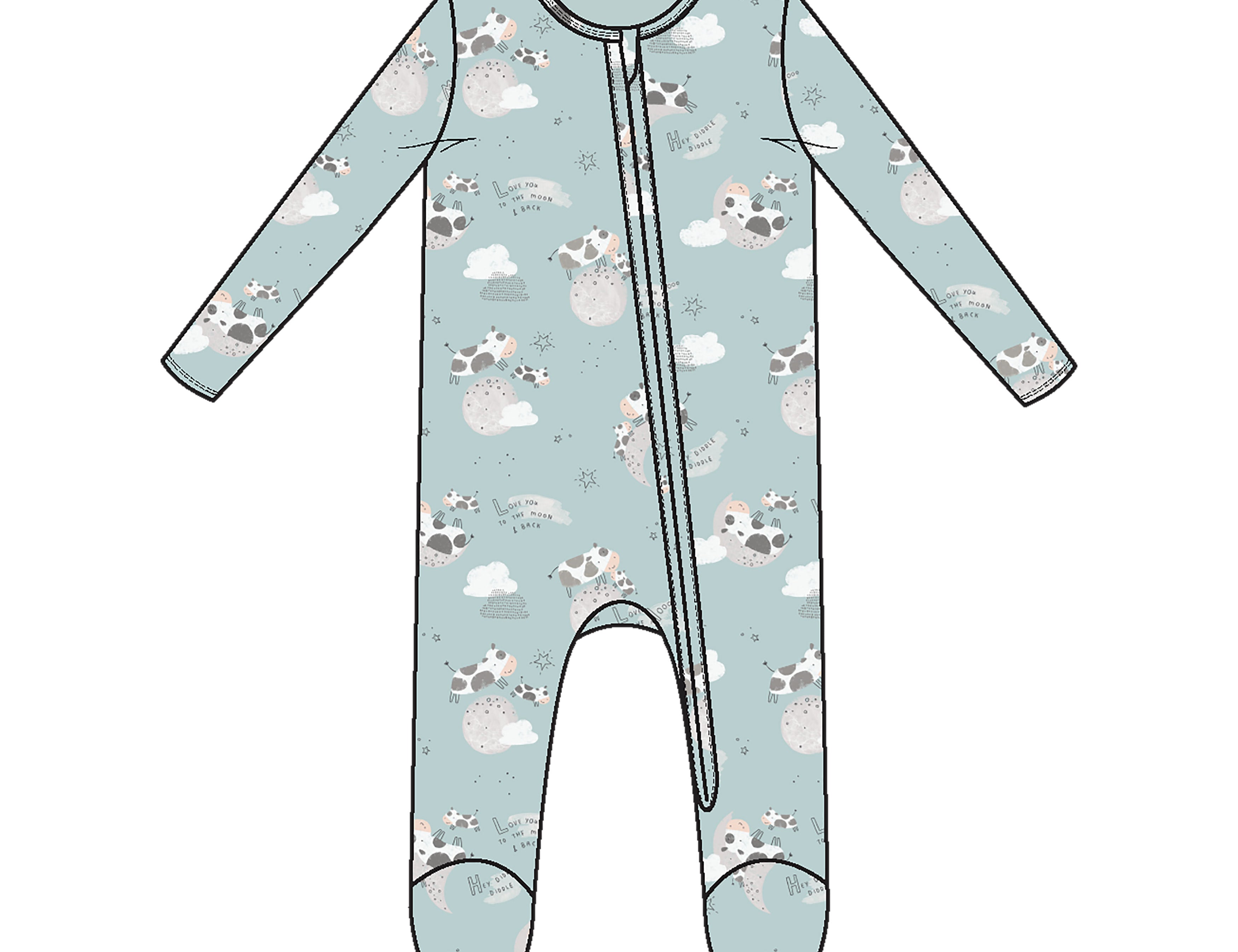 Boy Zipper Footies-24